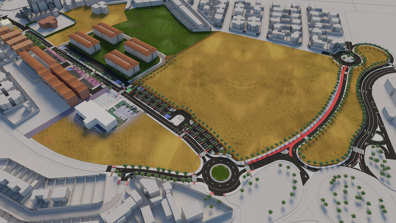 Ilustración del resultado de la reordenación en Mejorada del Campo