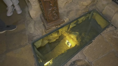 Las obras de restauración para abrir un restaurante descubrieron esta antigua casa de los templarios en Lecce