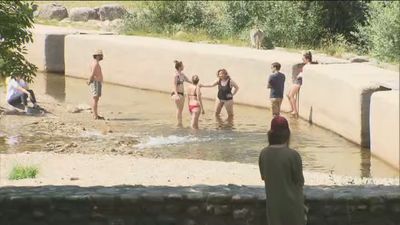 Sin baño en Las Presillas de Rascafría