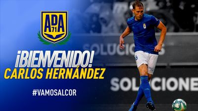 Carlos Hernández ficha por el Alcorcón para las dos próximas temporadas