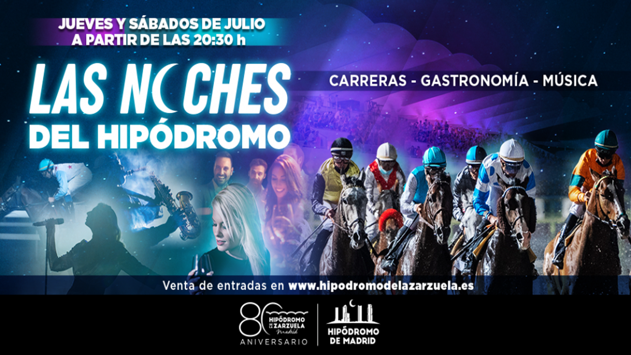 Flamenco y el doble de carreras de caballos en 'Las noches del hipódromo'
