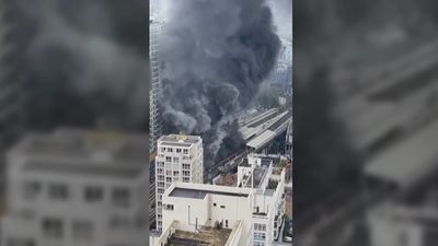 Explosión en una estación de tren en Londres