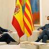 Sánchez recibe a Aragonés en Moncloa para intentar recuperar el diálogo