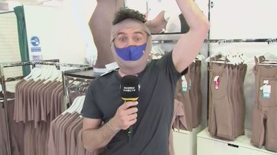 Adiós a la papada con esta original faja