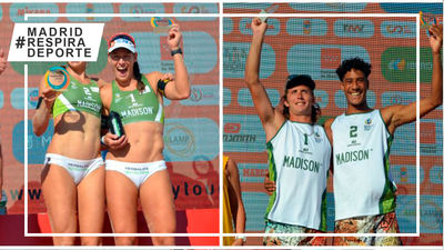 Liliana-Baquerizo y Platre- Aye se imponen en el Madrid International Open de vóley playa