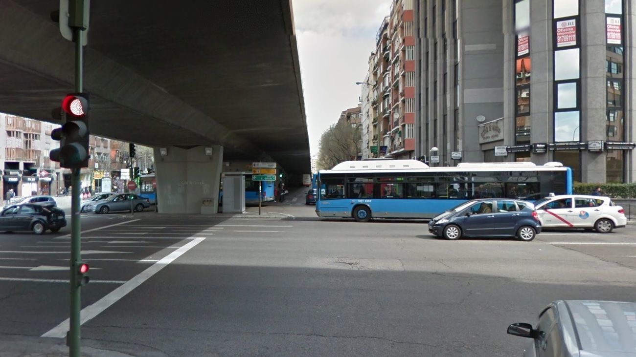 Paso elevado de Pacífico, también conocido como de Pedro Bosch