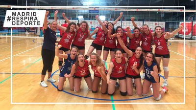 Voleibol Alcobendas, medalla de bronce del Campeonato de España Juvenil femenino