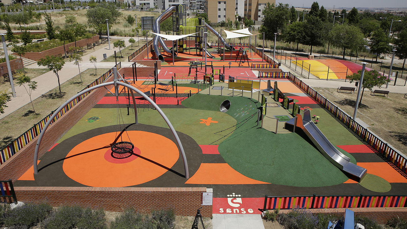 Los parques infantiles más chulos de Madrid están en Alcobendas