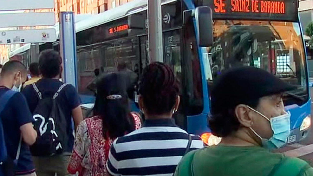 Madrid recupera el 75% de los usuarios de transporte público en toda la región