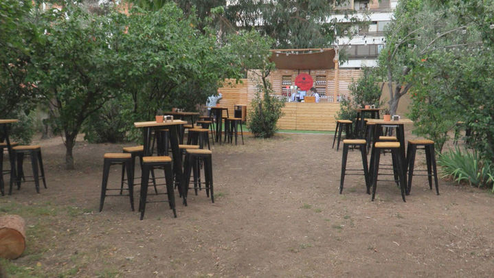 Terraza del olivar de Castillejo, Madrid / REDACCIÓN