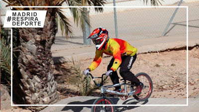Segundo asalto de la Copa de Madrid de BMX en Móstoles