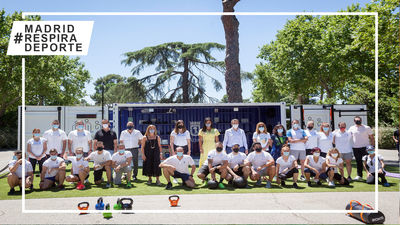 El deporte llega a los parques madrileños con Cubo Gym Madrid