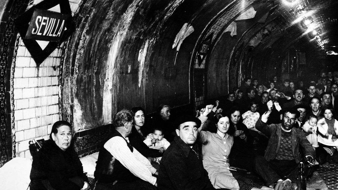 Metro de Madrid: refugio, vivienda y transporte durante la Guerra Civil Española