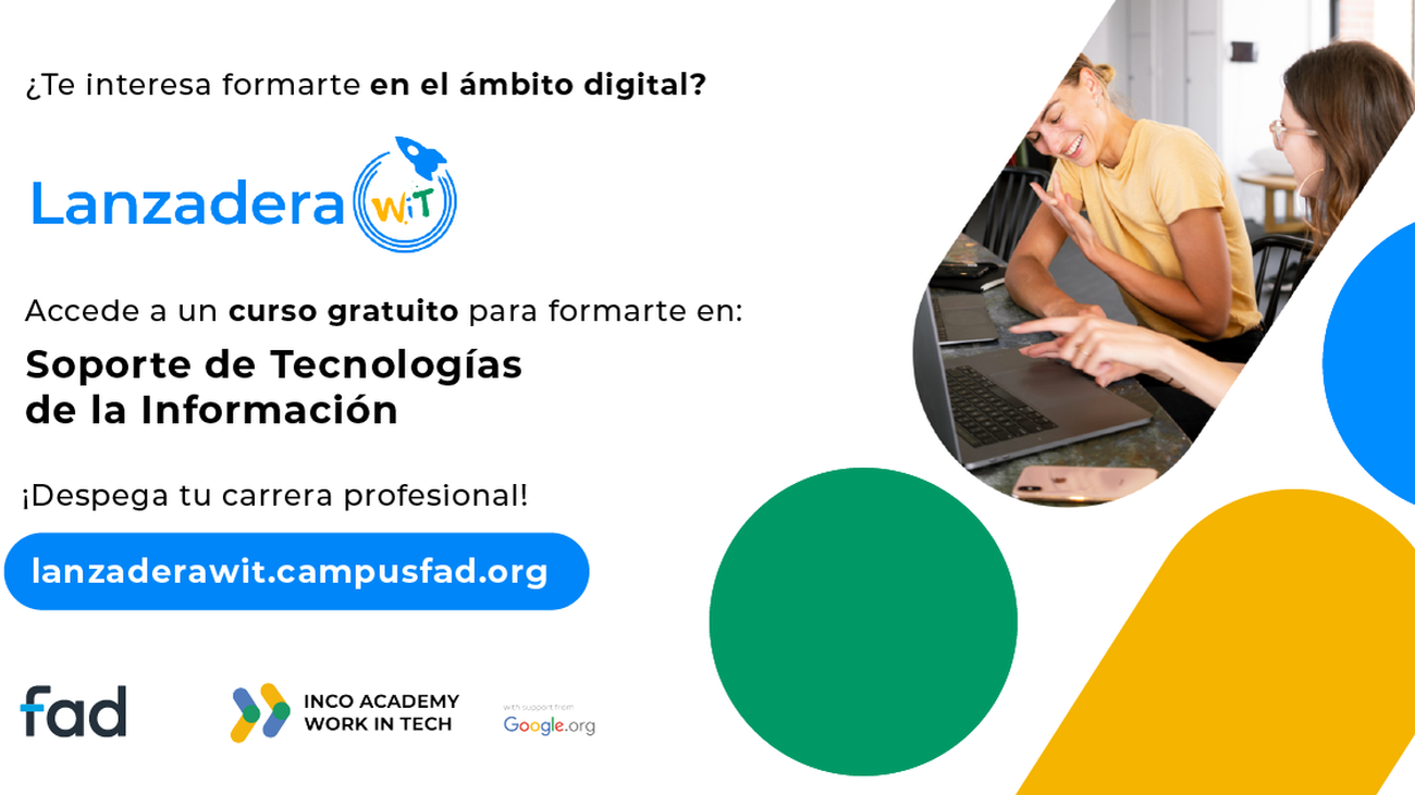 Fad ofrece becas de formación gratuita de Google para jóvenes