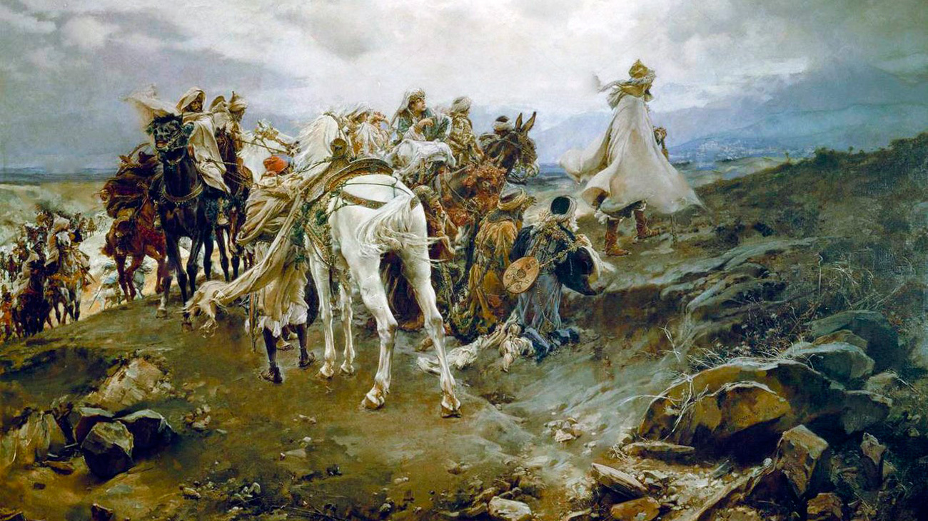 El cuadro 'El suspiro del moro', de Francisco Pradila