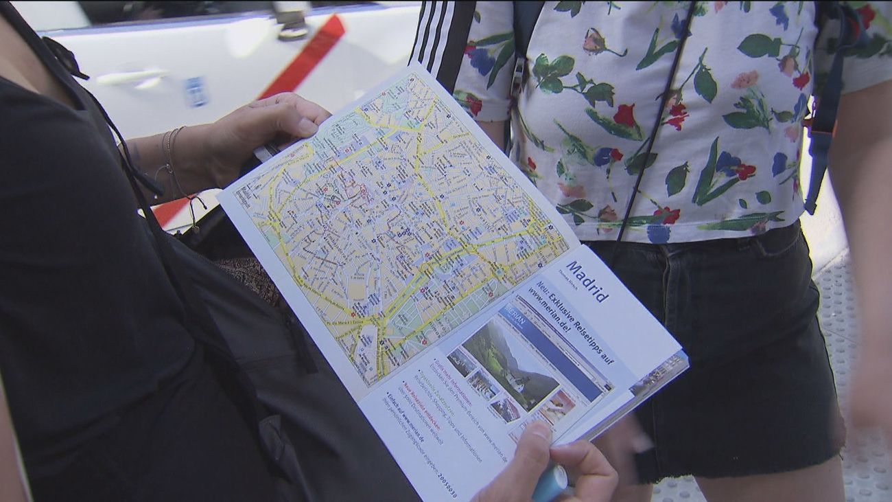 Primer fin de semana de julio con más turistas en Madrid