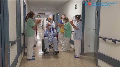 El Hospital Gregorio Marañón da el alta hospitalaria a su paciente 6.000, ingresado por Covid-19