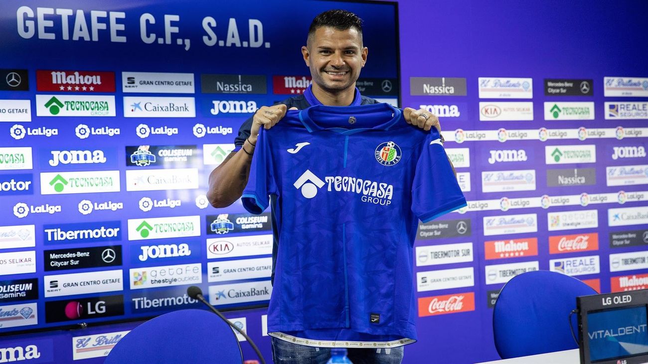 Vitolo, cedido en el Getafe: "Necesito confianza porque me queda fútbol y quiero demostrarlo"