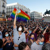Manifestación en Sol por Samuel, el joven asesinado en A Coruña