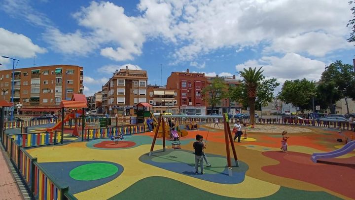 Parque en la Avenida del doctor Mendiguchía Carriche / AYTO LEGANÉS