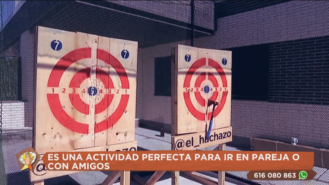 ¿Estás estresado? ¡Ven a lanzar hachas!