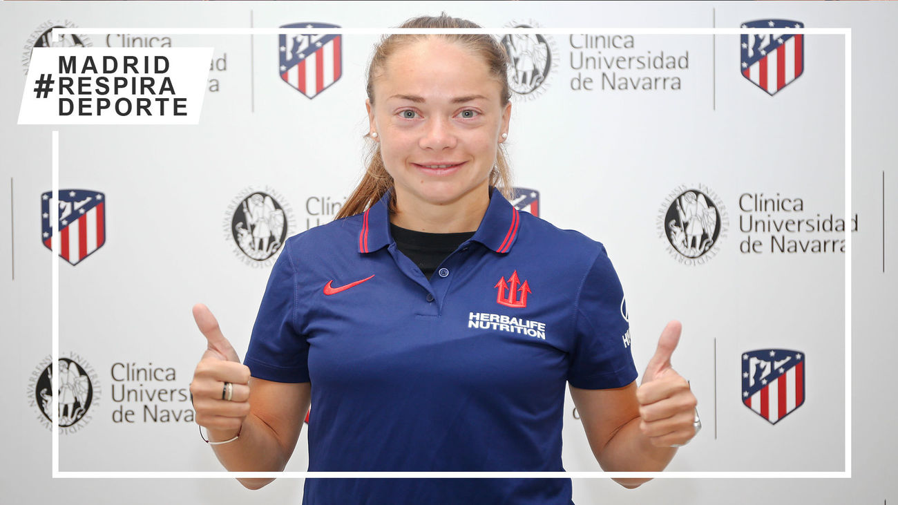 La argentina Estefanía Banini, nueva jugadora del Atlético femenino