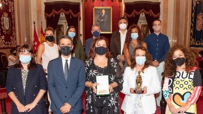 Care Santos recibe el Premio Cervantes Chico 2020 tras aplazarlo por el covid