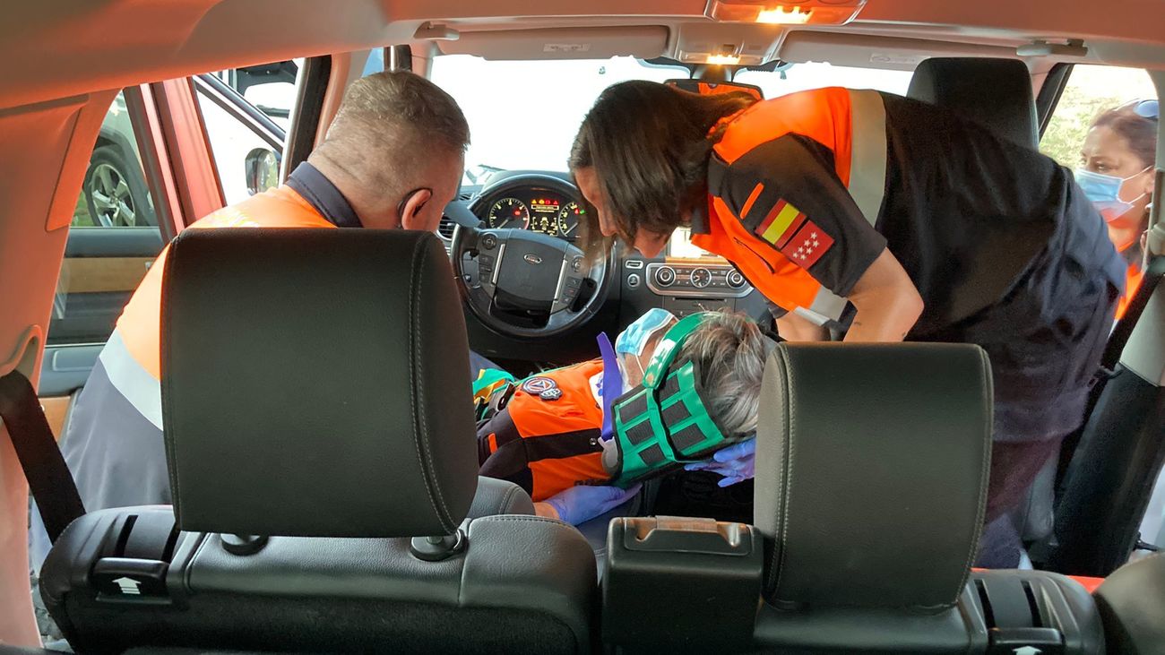 Simulacro en Valdeolmos