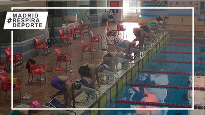Gredos, campeón de Madrid Infantil de Verano de natación
