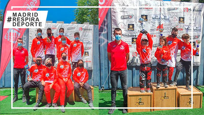 Móstoles acogió el segundo capítulo de la Copa de Madrid de BMX