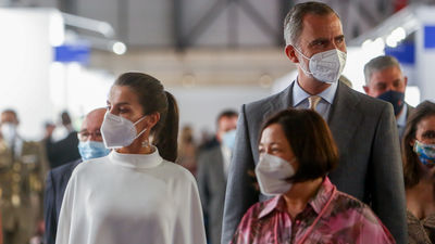 Los Reyes inauguran la edición más difícil de ARCO