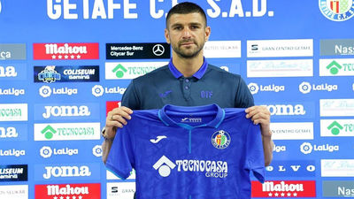 Mitrovic: "Jugar en el Getafe es un reto porque la Liga española es la mejor"