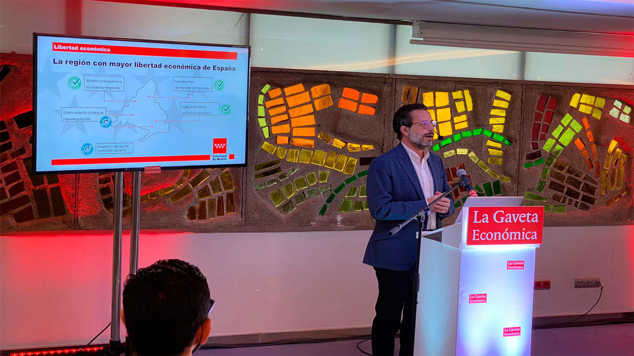 Lasquetty defiende el modelo madrileño: libertad, seguridad jurídica y bajos impuestos