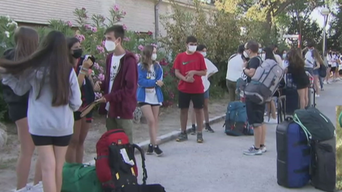 Campamentos de verano en Madrid, sí... pero pasando primero por el test de antígenos