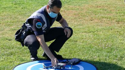 Un dron para vigilar los espacios naturales de Móstoles