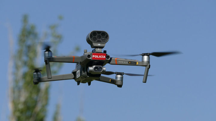 El nuevo dron de la Policía de Móstoles