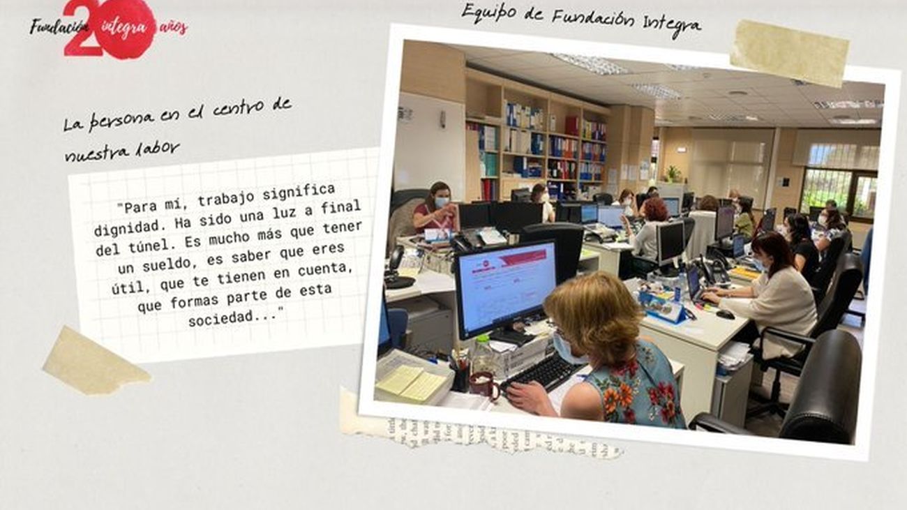 La Fundación Integra cambia la vida a 17.000 personas en sus 20 años de historia