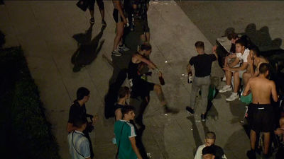 El amplio despliegue de la Policía Municipal reduce el número de botellones en Madrid