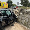 Muere un hombre al empotrarse su vehículo contra un muro en Galapagar