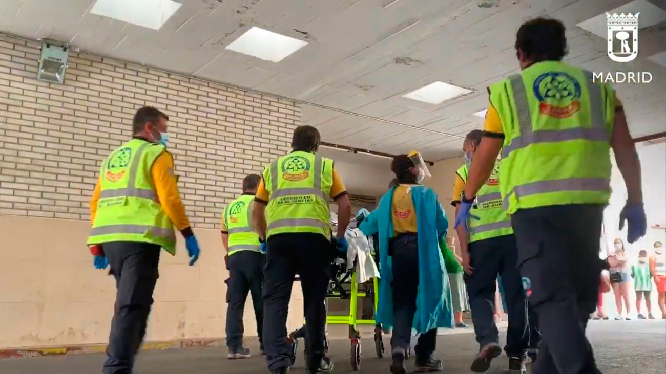 Un hombre de 45 años, grave por un golpe de calor en Vallecas