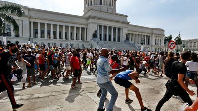 Las protestas en Cuba, al grito de "Libertad, Libertad", se saldan con decenas de detenidos