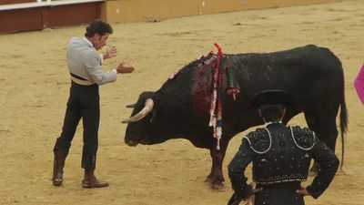 Diego Ventura y Leonardo, gran tarde de rejoneo en Soria
