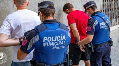 Así practican los futuros policías locales de todo Madrid