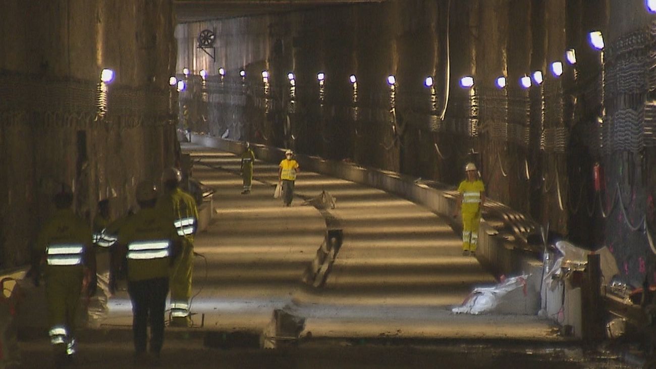 Entramos en las obras del túnel de Cercanías entre Las Margaritas y el Sector 3 de Getafe