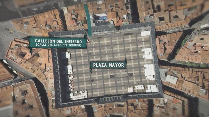 Mapa del callejón del infierno / REDACCIÓN