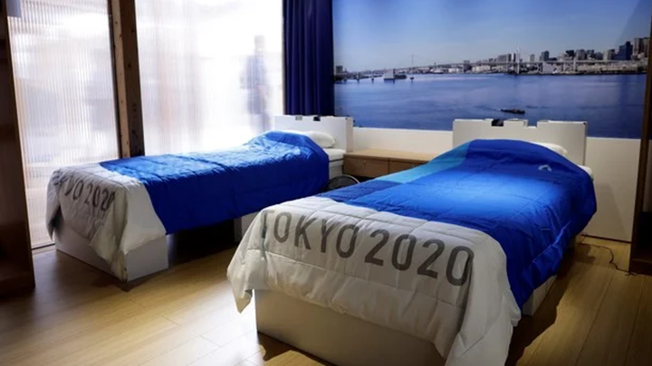Cama anti sexo en la Villa Olímpica / Tokio 2020