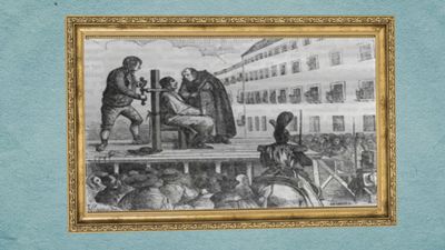 La historia de la calle de la Amargura y los ajusticiados en la Plaza Mayor