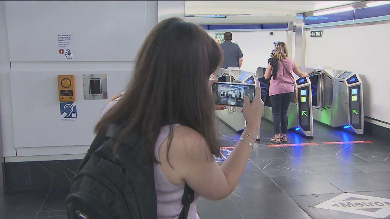 La nueva estación de Gran Vía ya es la más fotografiada de Madrid