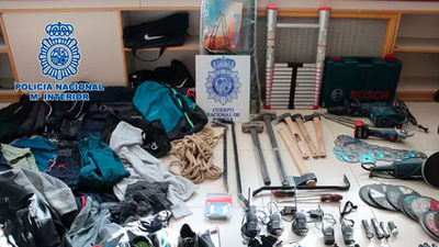 Desarticulan una banda albano-kosovar especializada en robos afincada en Madrid