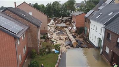 Situación dramática en Alemania por las inundaciones